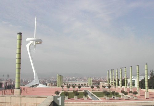 installation olympique de Montjuic